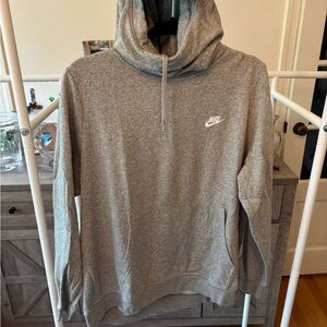 Nike Women’s Gray Funnel Neck Hoodie